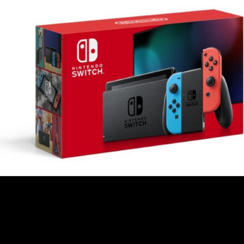 NINTENDO SWITCH CONSOLE V2 1.1 2022 CON JOY-CON ROSSO NEON E BLU NEON EUROPA